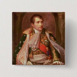 Napoleon Bonaparte (1769-1821), as King of Italy, 15 Cm Square Badge