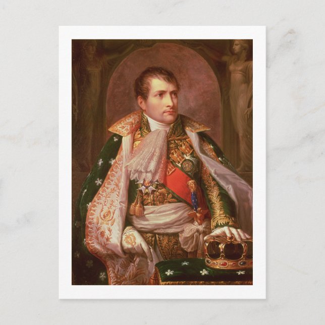 Napoleon Bonaparte (1769-1821), as King of Italy, Postcard (Front)