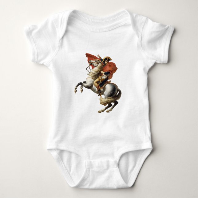Napoleon Bonaparte  1800 Baby Bodysuit (Front)