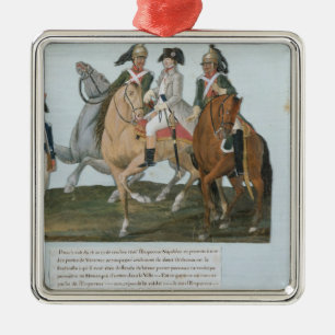 Napoleon Bonaparte  and the Varsovian Sentry Metal Tree Decoration