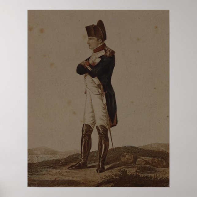 Napoleon Bonaparte as First Consul Poster (Front)