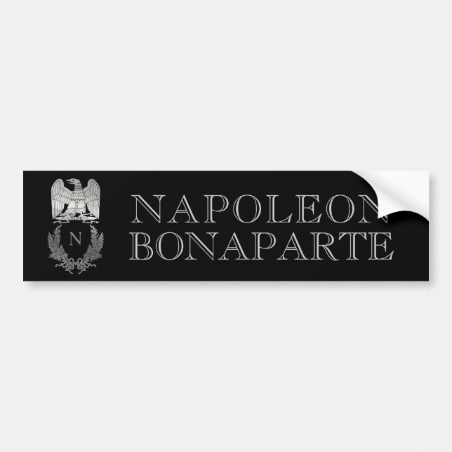 Napoleon Bonaparte Bumper Sticker (Front)