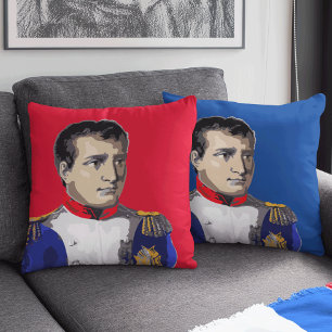 Napoleon Bonaparte French History Cushion
