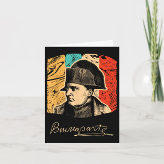 Napoleon Bonaparte Historical Leader French Politi Card