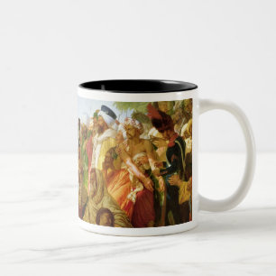 Napoleon Bonaparte  Pardoning the Rebels Two-Tone Coffee Mug