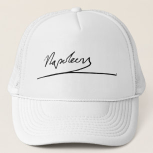 Napoleon Bonaparte signature Trucker Hat