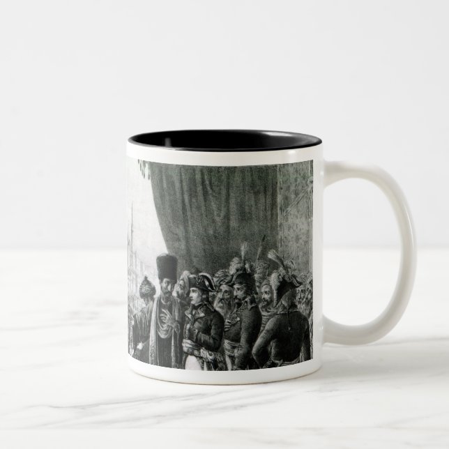 Napoleon Bonaparte Two-Tone Coffee Mug (Right)