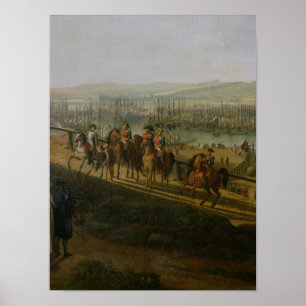 Napoleon Bonaparte Visiting the Camp at Poster