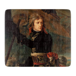 Napoleon Bonaparte's Rally at the Battle of Arcole Cutting Board