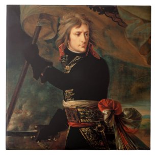 Napoleon Bonaparte's Rally at the Battle of Arcole Tile