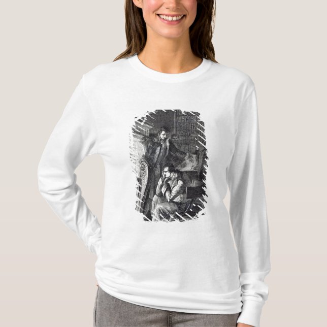 Napoleon brooding by the fire T-Shirt (Front)
