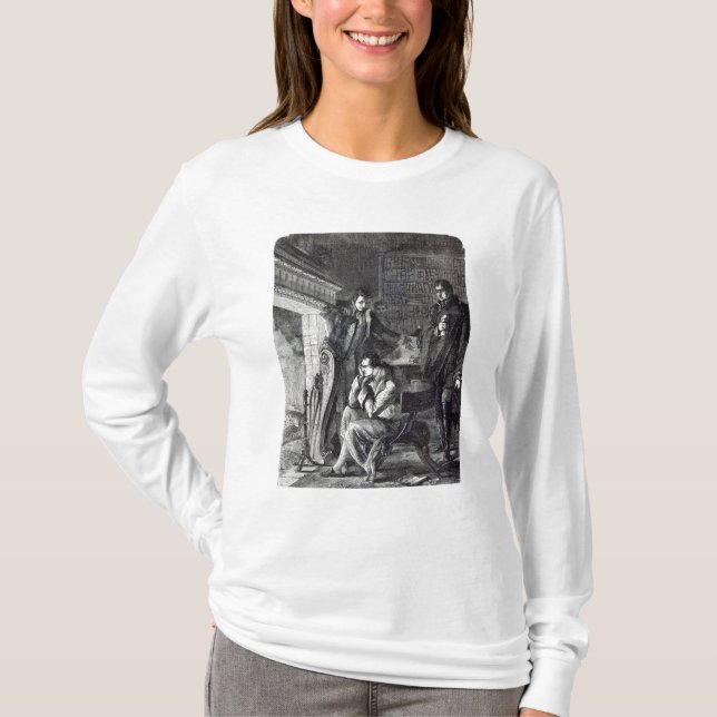 Napoleon brooding by the fire T-Shirt (Front)
