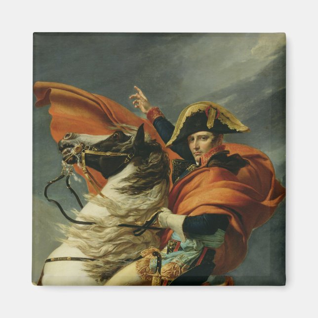 Napoleon  Crossing the Alps 2 Magnet (Front)