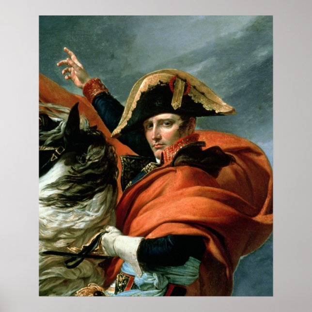 Napoleon  Crossing the Alps 2 Poster (Front)