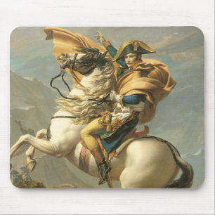 Napoleon Crossing the Alps at the St Bernard Mouse Pad