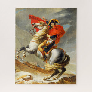 Napoleon Crossing the Alps │Jacques Louis David Jigsaw Puzzle