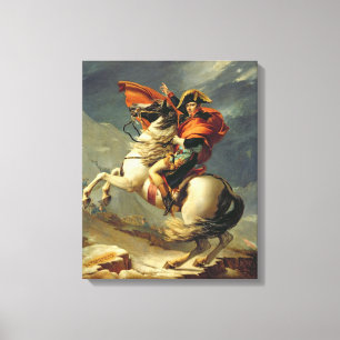 Napoleon Crossing the Alps on 20th May 1800 Canvas Print