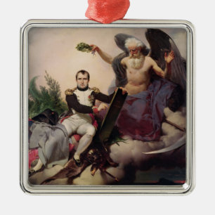Napoleon Crowned by Time, before 1833 Metal Tree Decoration