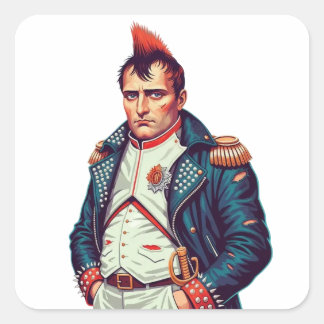 Napoléon décapsuleur square sticker