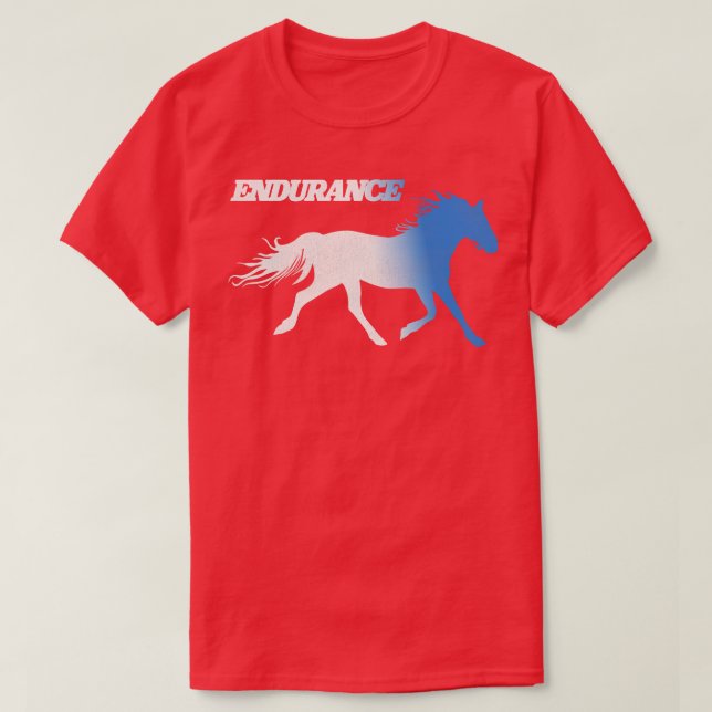 Napoleon Dynamite Running Horses Endurance T-Shirt (Design Front)