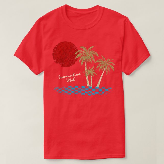 Napoleon Dynamite Summertime Utah 1 T-Shirt (Design Front)