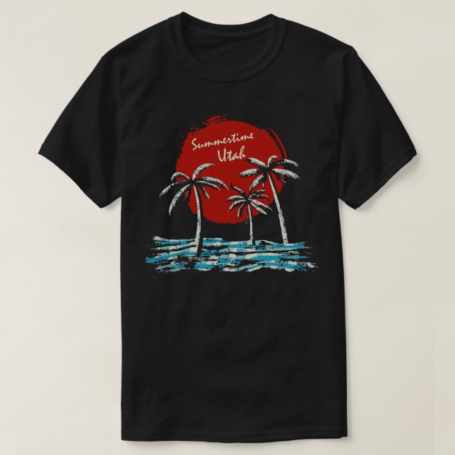 Napoleon Dynamite Summertime Utah T-Shirt (Design Front)