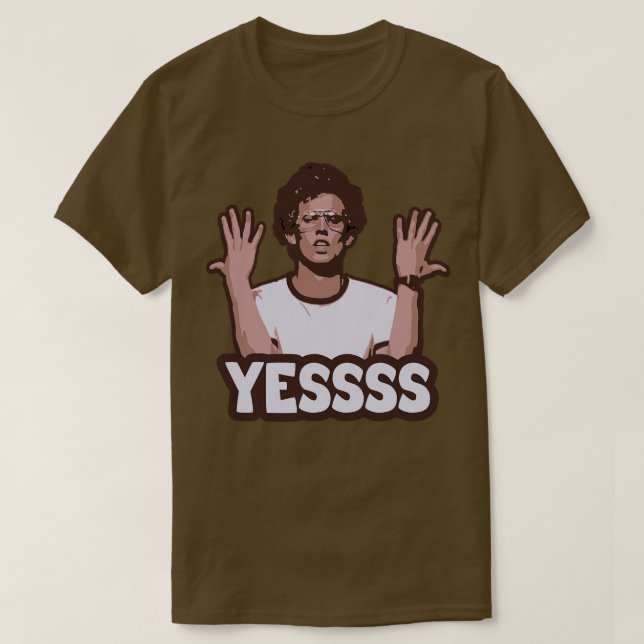 Napoleon Dynamite Yes Dance T-Shirt (Design Front)