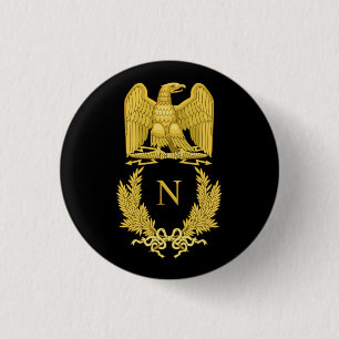 Napoleon Emblem 3 Cm Round Badge