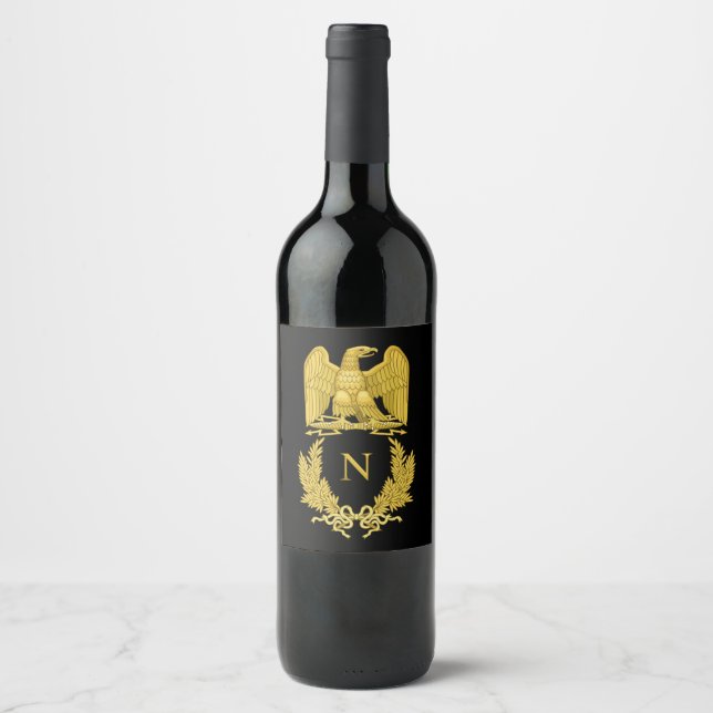 Napoleon Emblem Wine Label (Front)