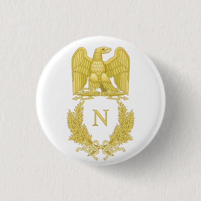 Napoleon Emperor 3 Cm Round Badge (Front)