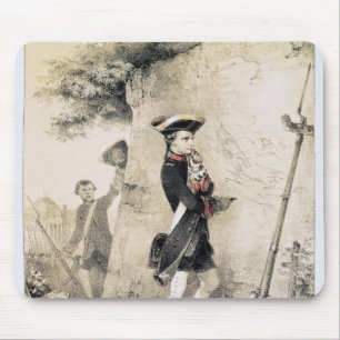 Napoleon I  at Military School Mouse Pad