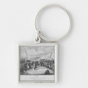 Napoleon I  returning from Elba Key Ring