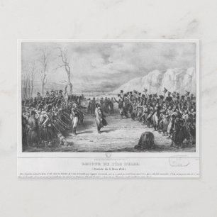 Napoleon I returning from Elba Postcard