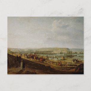 Napoleon I Visiting the Camp at Boulogne Postcard