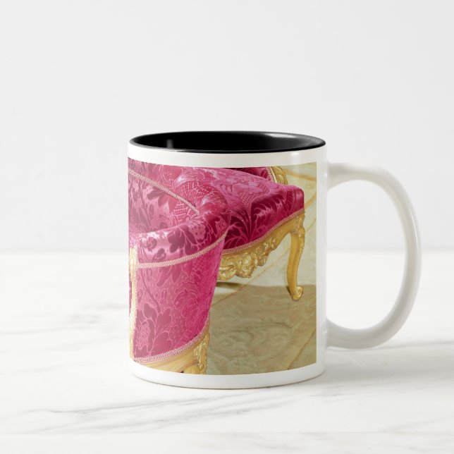 Napoleon III love seat Two-Tone Coffee Mug (Right)