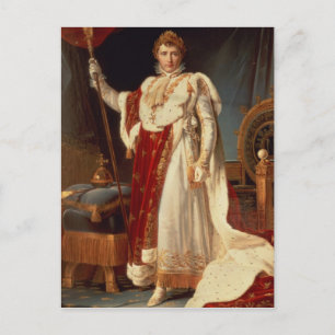 Napoleon in Coronation Robes, c.1804 Postcard