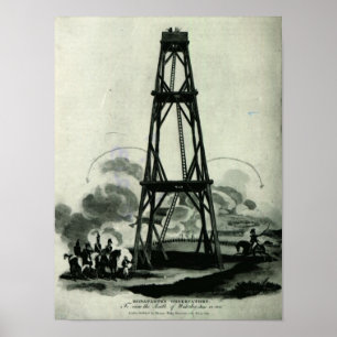 Napoleon in his observatory poster