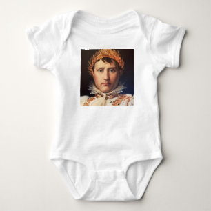 Napoleon Laurel-Wreath Crowned Hero Baby Bodysuit
