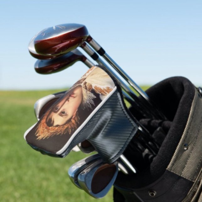 Napoleon Laurel-Wreath Crowned Hero  Golf Head Cover (Napoleon’s Portrait D: 6"l x 5"w x 3"h Polyester, cotton. Fits most standard putters.. )