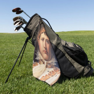 Napoleon Laurel-Wreath Crowned Hero Golf Towel