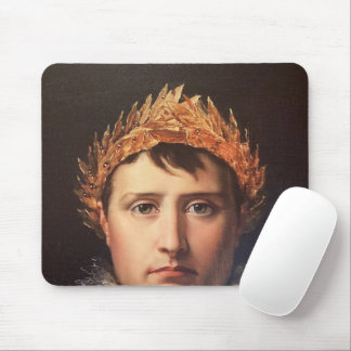 Napoleon Laurel-Wreath Crowned Hero Mouse Pad