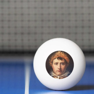 Napoleon Laurel-Wreath Crowned Ping Pong Ball