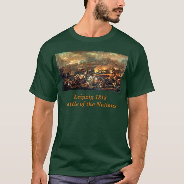 Napoleon Leipzig 1813 T-Shirt (Front)