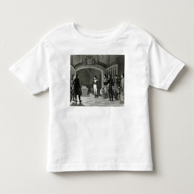 Napoleon Meditating before the Tomb Toddler T-Shirt (Front)