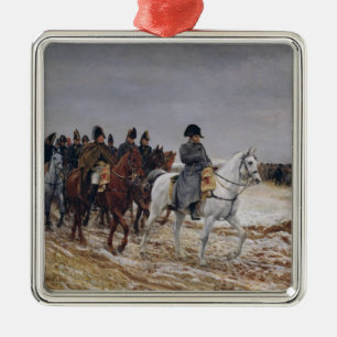 Napoleon on Campaign in 1814, 1864 Metal Tree Decoration