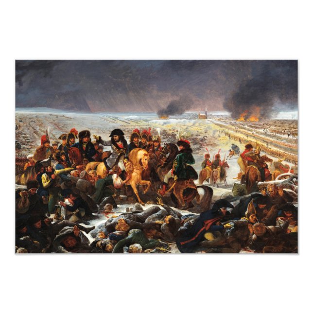 Napoleon on the Battlefield of Eylau by Gros Photo Print (Front)