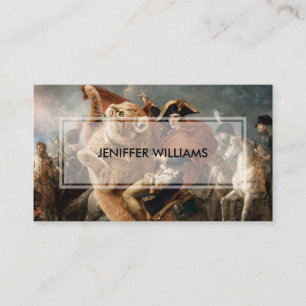 Napoleon Riding Giant Battle Cat                   Business Card