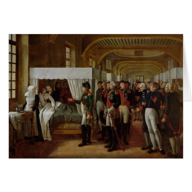 Napoleon visiting the Infirmary of Invalides (Front Horizontal)