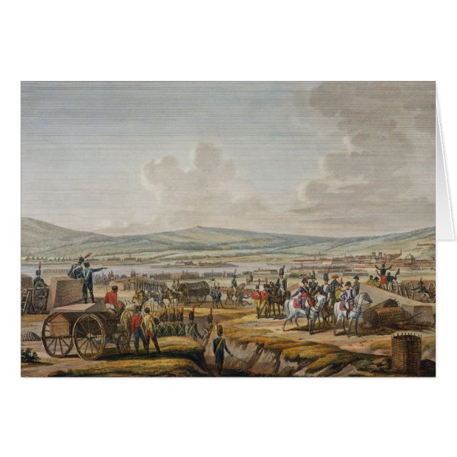 Napoleon Visiting the Siege Works at Danzig led by (Front Horizontal)