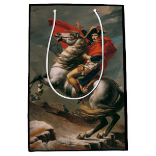 Napoleon with Horse, Battle of St. Bernard Pass Medium Gift Bag